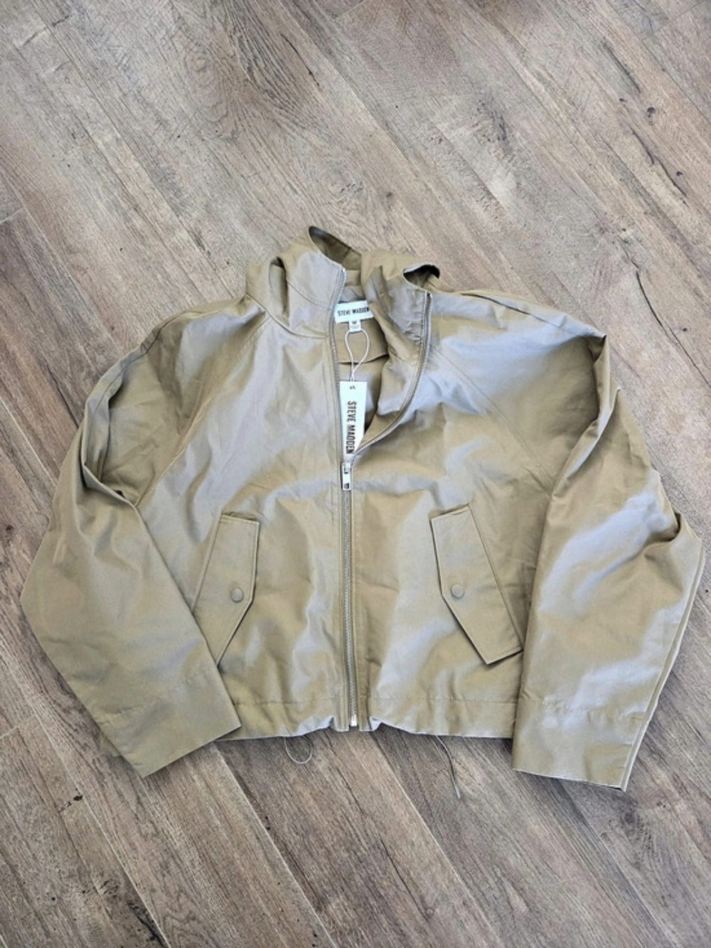 Steve Madden Short Parka Cropped Jacket
NWT Deep Olive